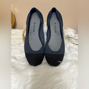 Rothy's Charcoal and Black Flats
